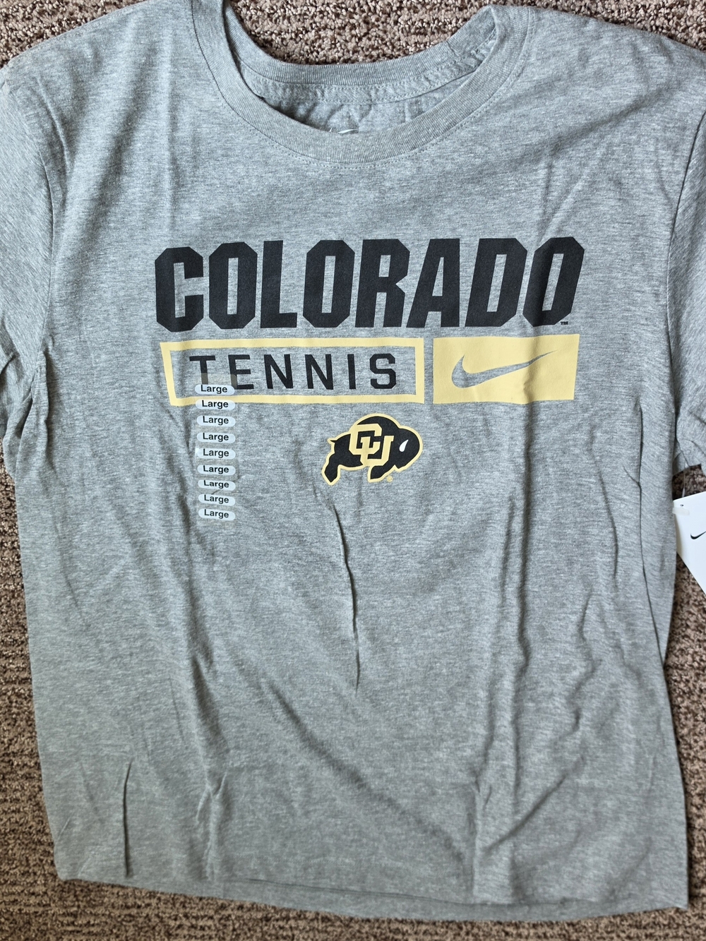 Nike Colorado Tennis Gray Graphic T-Shirt